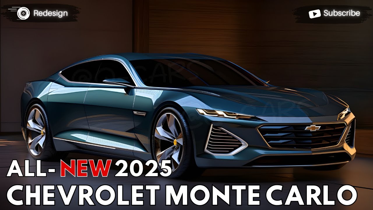 2025 Chevrolet Monte Carlo Revealed A Resurrection Of The Legend YouTube