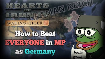 HOW TO FORM GREATER GERMAN REICH IN MULTIPLAYER! - HOI4 Multiplayer