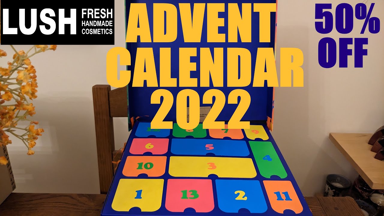 LUSH CHRISTMAS ADVENT CALENDAR 2022/BOXING DAY SALE HAUL YouTube