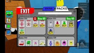 Conseguimos las nuevas skins de la actualización 234 de Backrooms Morphs. Roblox.