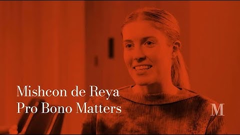 Mishcon de Reya: Pro Bono Matters