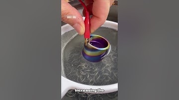 How to Change Metal Color with Water, Baking Soda & Electricity! | Anodizing Explained