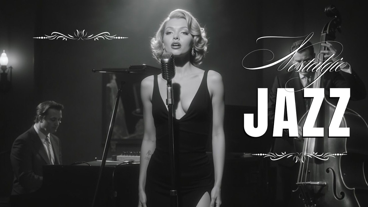 Вечная джазовая певица 🎶 Мягкие винтажные мелодии