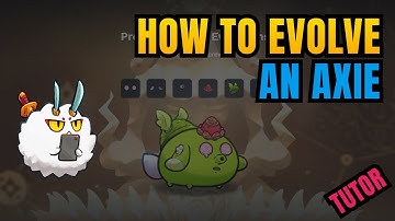 How to Evolve an axie