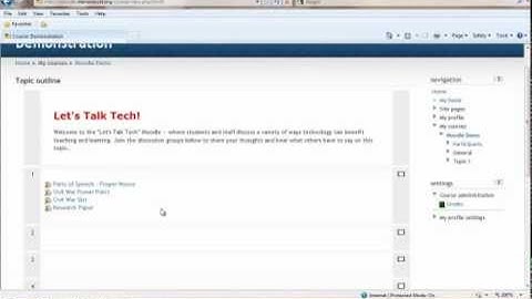 Moodle - Advanced Uploading of Files - Part II