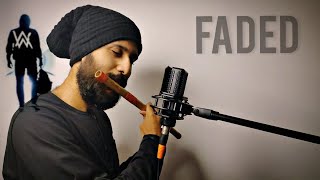 Alan Walker - Faded (Restrung) Flute Cover | Rahul Krishnan