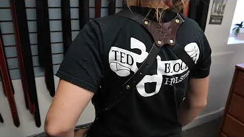 Ted Blocker Holsters: LIFELINE #3 SINGLE SIDE SHOULDER RIG