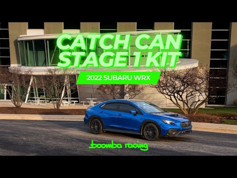 Installing the 22+ WRX Boomba Catch Can Stage 1 Kit @BoombaRacing