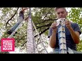 World's Best Card Stacker Builds Insane Outdoor Card Tower - COOLEST THING I'VE EVER MADE-EP13