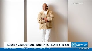 Homegoing service today for Peabo Bryson