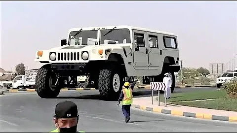 The biggest Hummer in the World it lives in the UAE