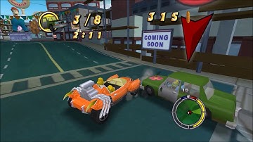 The Simpsons Hit & Run Mod Walkthrough | Donut Mod 3.2.3 | Tireworks (feat. Kearney)