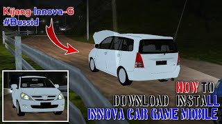 How To Download & Install Toyota INNOVA Car For Bussid Game In 2020|Innova Bus Simulator Indonesia screenshot 2