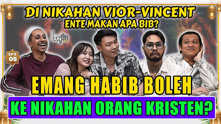 HABIB: BARU INI GUE SALTUM KE NIKAHAN KRISTEN YANG ADA BABINYA❗VIOR VINCENT ONADIO BORIS-LOGIN eps 5
