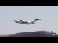 Beechcraft King Air 200 Departure from Lynchburg Regional Airport 01/29/2022