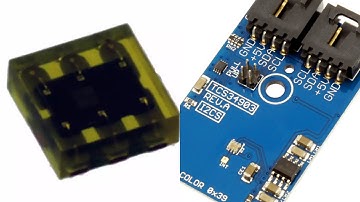 Arduino Nano TCS34903FN Color Light-to-Digital Converter Tutorial