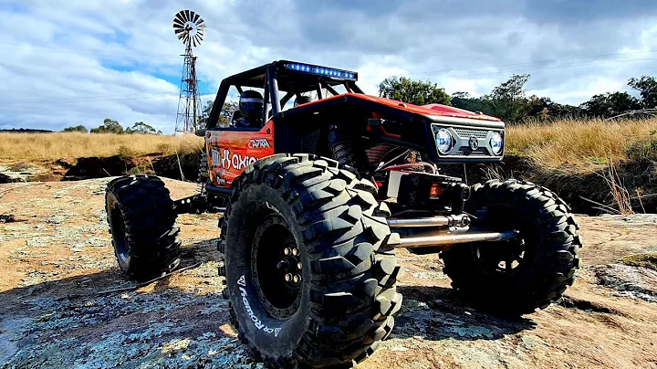 Axial Capra 1.9 Riverbed Run!!! @rcuintheshed6981