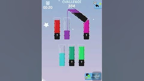 Water Color Game Challenge No 334