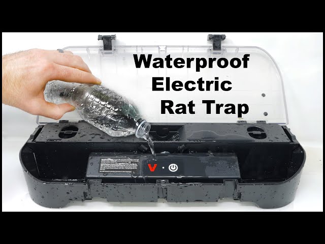 The Zapper Max Rat/Mouse Trap - A Waterproof Electric Rat Trap That Works.  Mousetrap Monday 