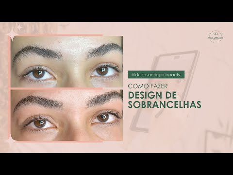 Design de Sobrancelhas a mão livre PASSO A PASSO