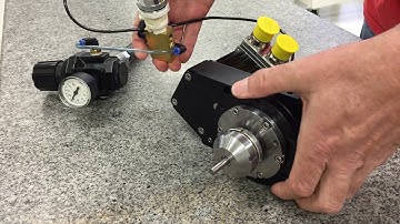 ServoBelt Rotary Stage With Collet Closer