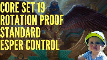 MTG Standard Core Set 19 Rotation Proof Esper Control