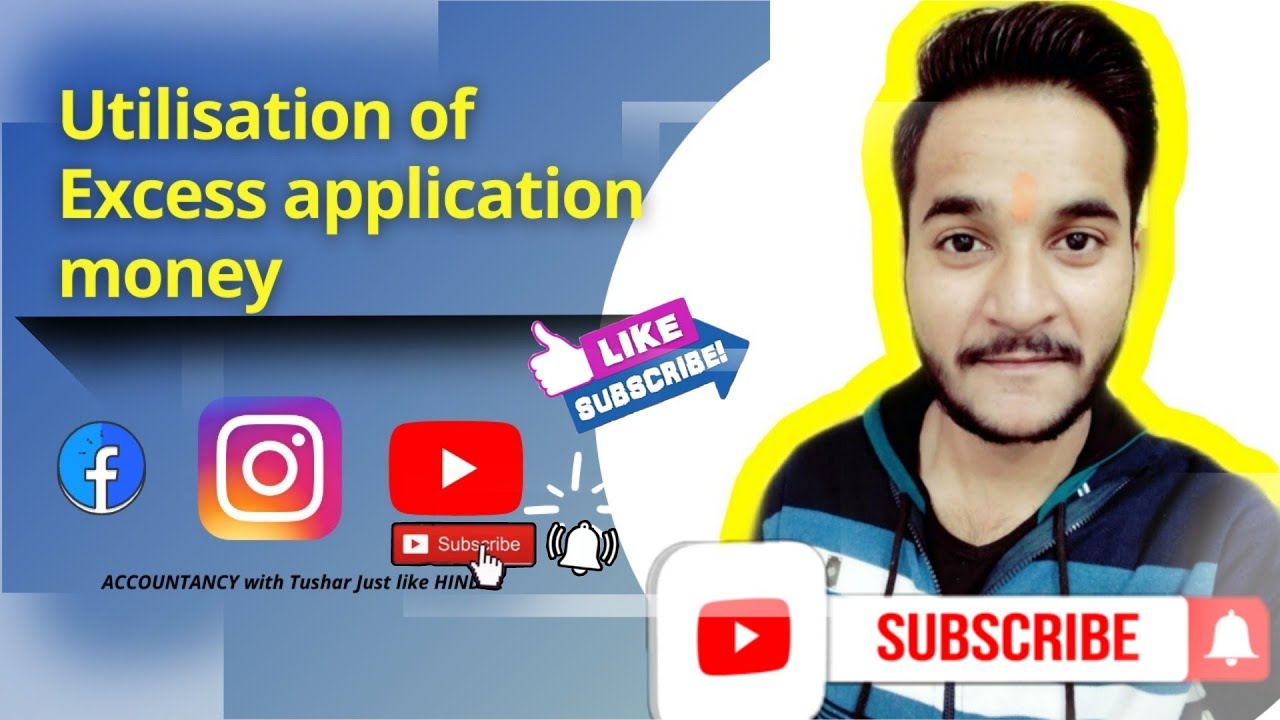 Excess Application Utilization of excess application money | Forfeiture of shares when ...