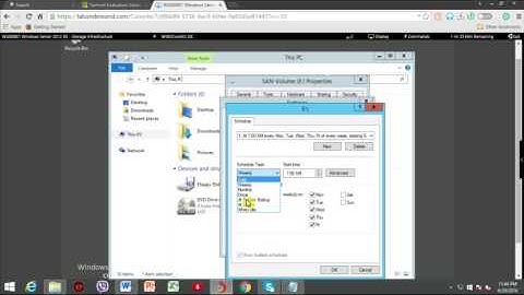 Configure Shadow Copy in Windows server 2012 R2 by Amzadit.net