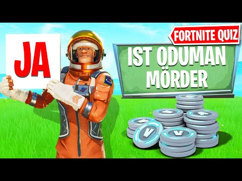 Wie GUT kenne ICH @Odumanpique ? ( FORTNITE Quiz ) Wie GUT kenne ICH @Odumanpique ? ( FORTNITE Quiz )