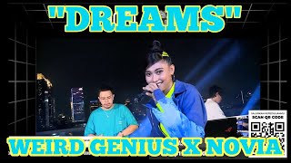DREAMS - WEIRD GENIUS X NOVIA BACHMID (LIVE GRAND LAUNCHING FOOM)