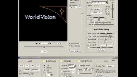 Image to ILDA - Конвертирование в ILDA формат - Inkscape + ILDSOS