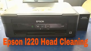 epson l220 head cleaning