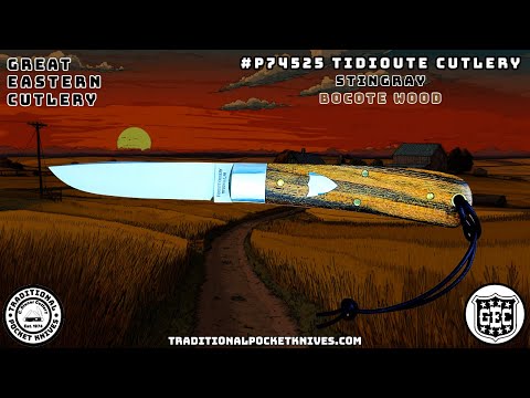 Great Eastern Cutlery:  Stingray Fixed Blade Bocote Wood