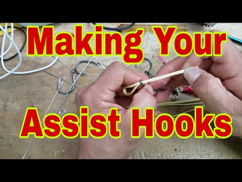 Assist hooks how to remake with Kelvar Braid and upgrade your gear at home  most satisfying AMSR 