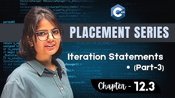 12.3  Iteration Statements in C++ | Happy Coding with Prishu
