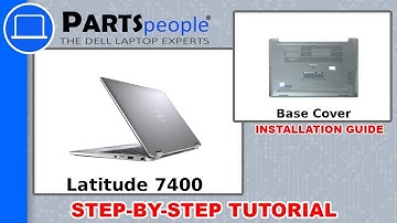 Dell Latitude 7400 (P100G001) Base Cover How-To Video Tutorial