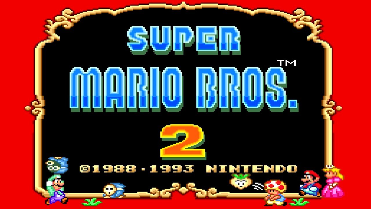 Super Mario Bros. 2, NES, Jogos