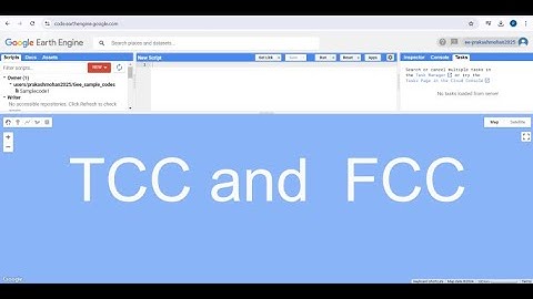 Google Earth Engine-5 (Basics) : True Color Composite (TCC) and False Color Composite (FCC)