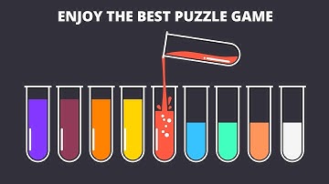 WATER COLOR SORT GAME 2022. 101-110 LEVELS COMPLETED..