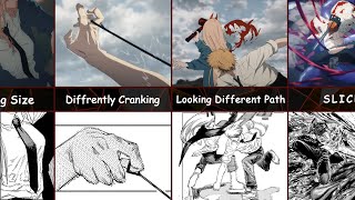 CHAINSAW MAN Perfect Shots on X: Manga vs Anime