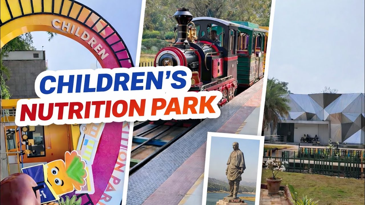 Children’s Nutrition Park | Statue of Unity | Full Tour | Kevadia Gujarat | Family Travel Vlog