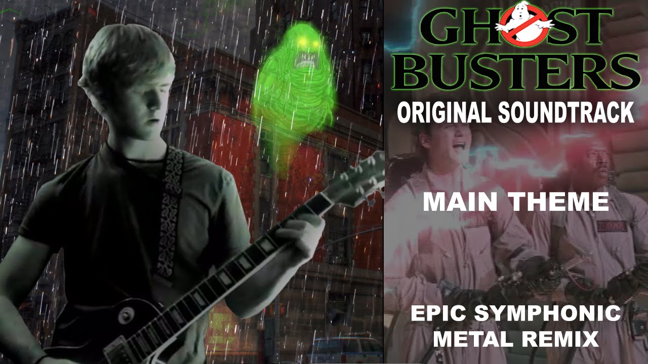 Ghostbusters Theme Guitar Cover (Epic Symphonic Metal Tribute) YouTube