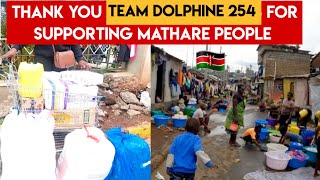 Team @dolphine254  Showing up for Flood Victims in Mathare