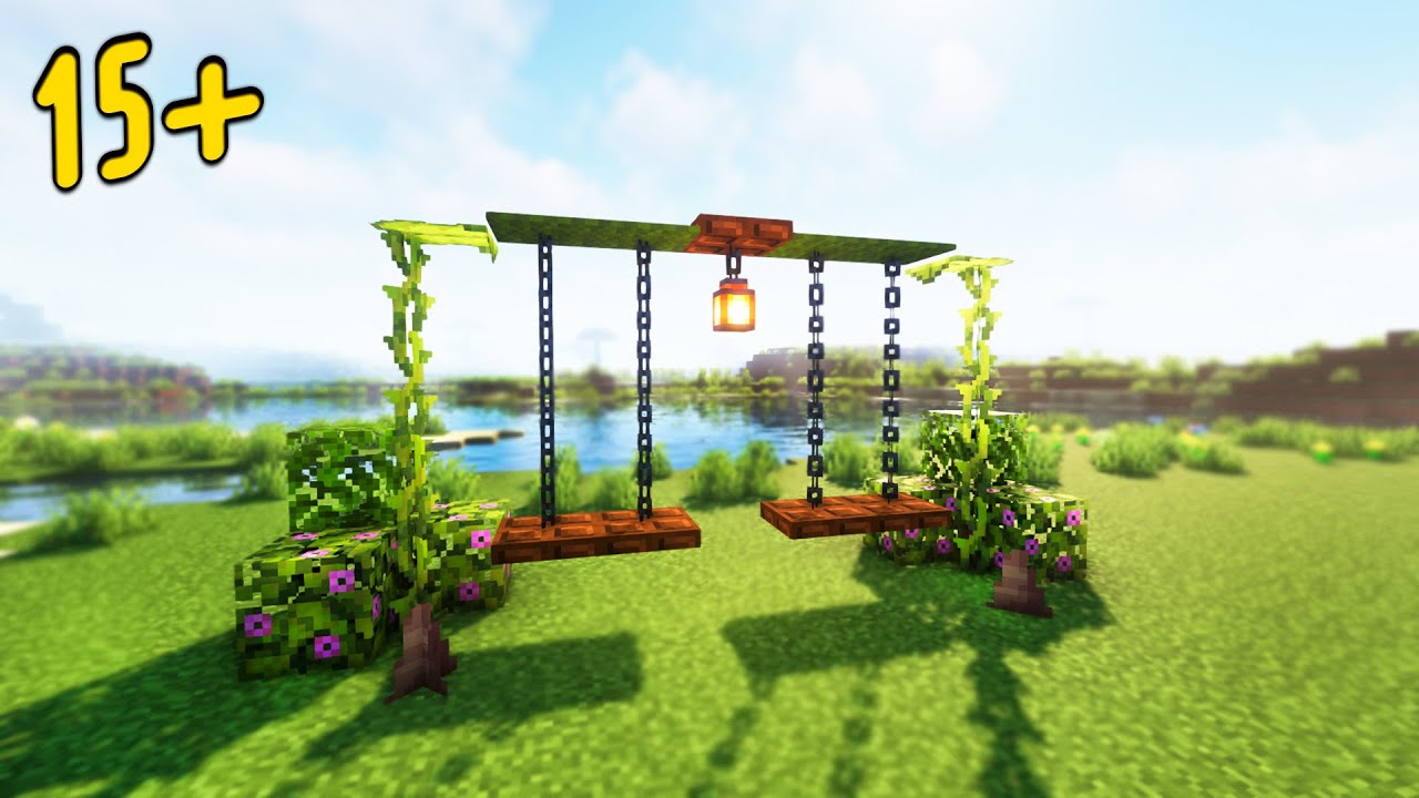 Minecraft: 15+ EASY Outdoor/Garden Decoration Ideas for 1.18