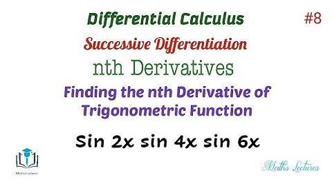 How to find the nth derivative of trigonometric functions in Tamil