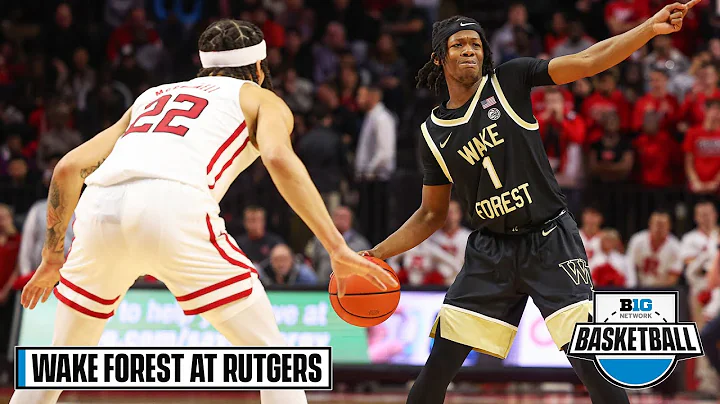 Wake Forest at Rutgers | Highlights | Big Ten Men'...