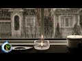 Regen Gewitter am Fenster - Regengeräusche zum Einschlafen - Naturgeräusche in 4K