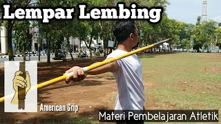 Lempar Lembing - Materi Pembelajaran Atletik