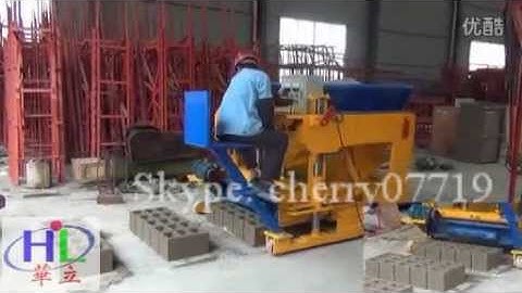 HUALI Brand QTM6-25 Automatic Mobile Block Machine