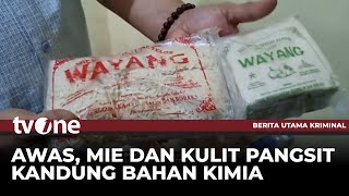 Download lagu Polisi Gerebek Pabrik Mie dan Pangsit Berbahan Tawas di Bogor | tvOne
